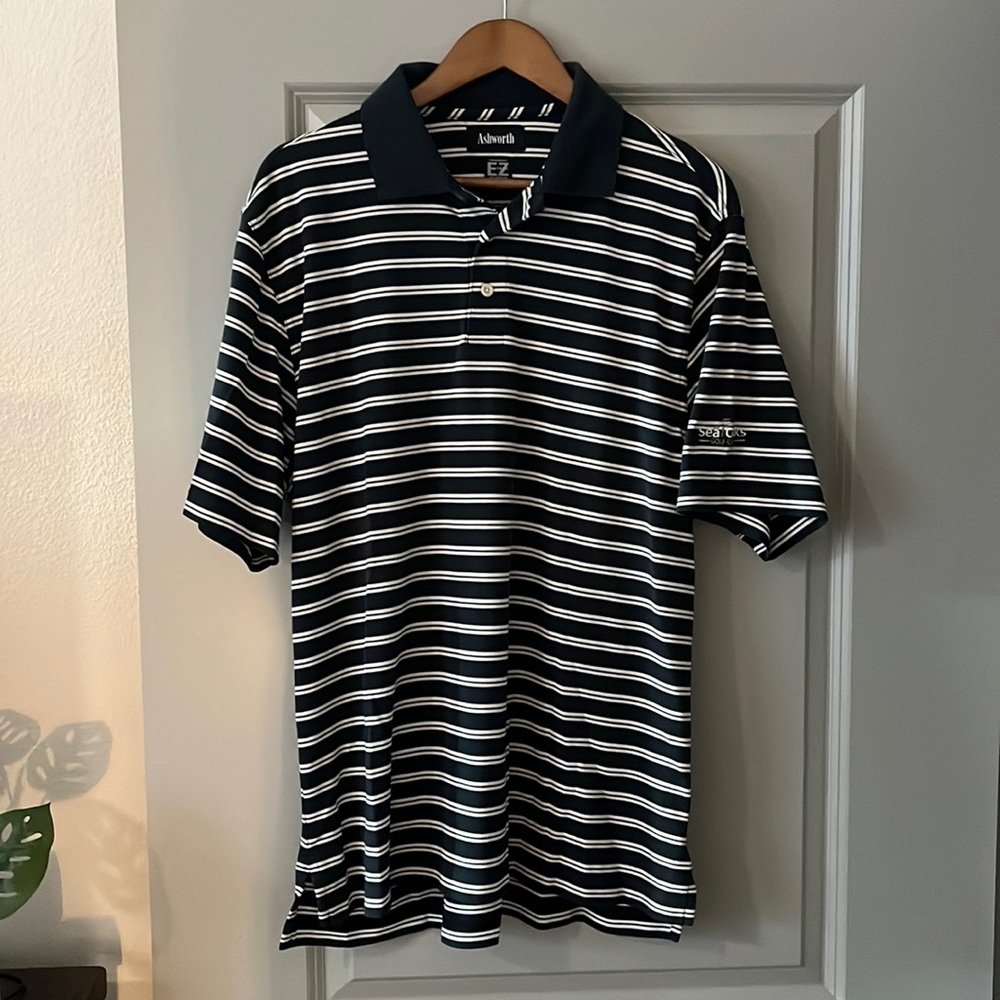 Ashworth mens golf polo. Like new.